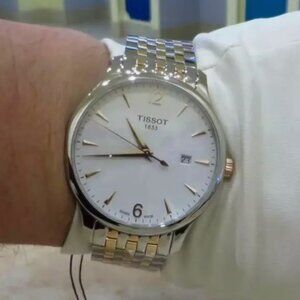 NEW Tissot T-Classic Tradition Stainless Steel Analog Men's Watch